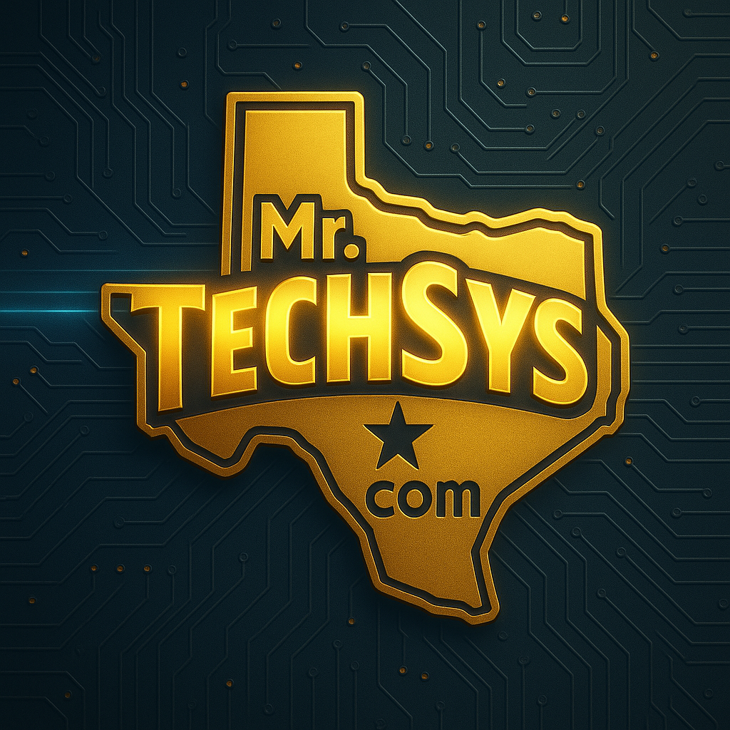 Mr. TechSys Logo